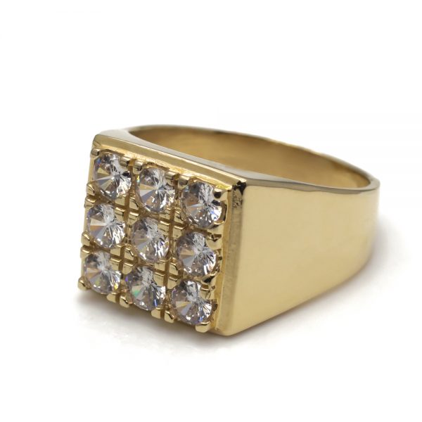 14K 2T Men's Gold Ring
